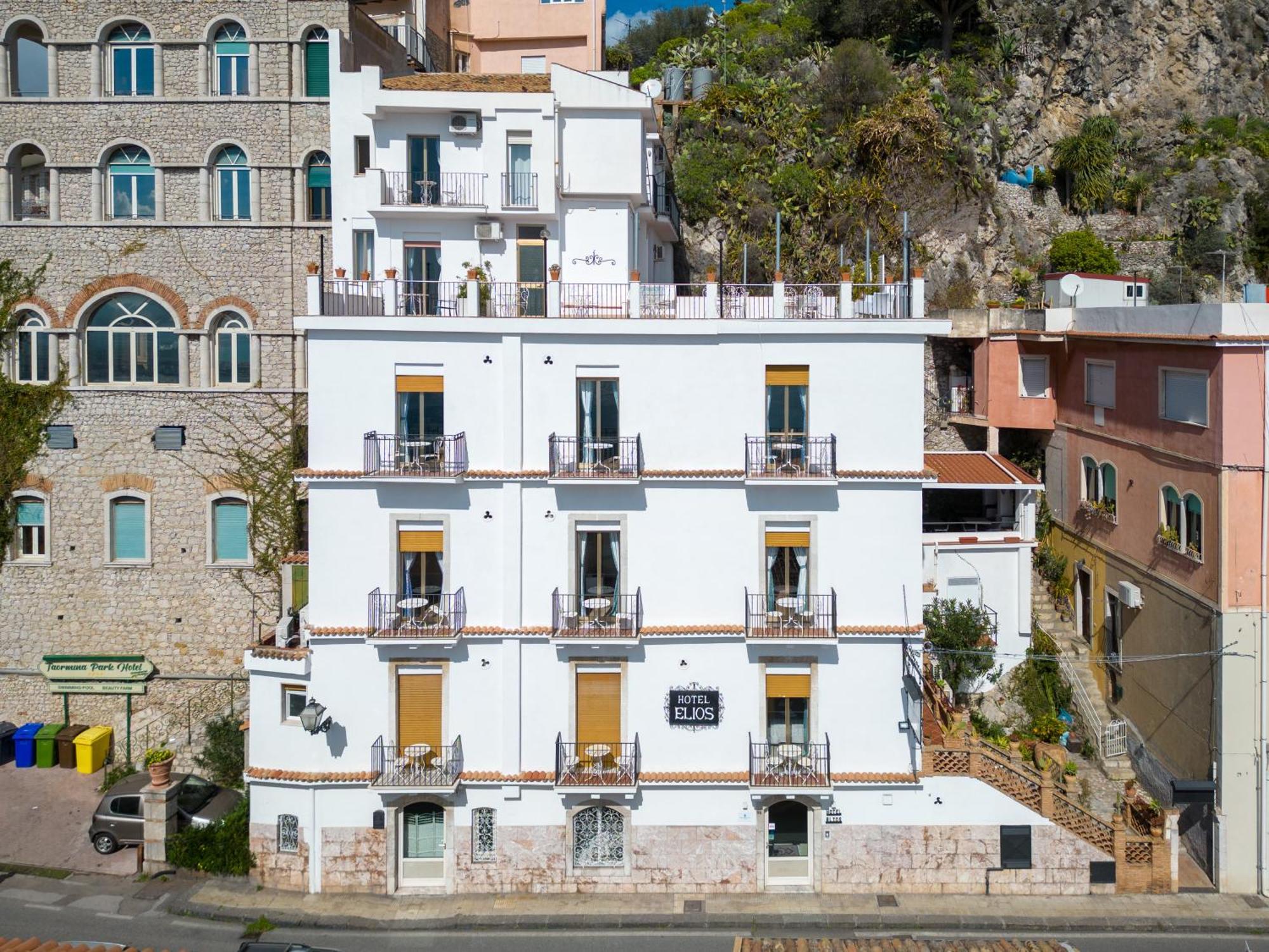 Hotel Elios Tao Таормина Екстериор снимка